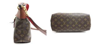 LOUIS VUITTON モノグラム テュイルリーブザス 2way ショルダーバッグ ハンドバッグ M43157 茶