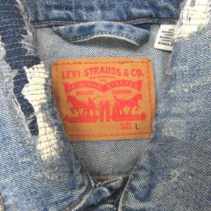 Levi's 230511E Gジャン US企画 3RD トラッカー L インディゴ