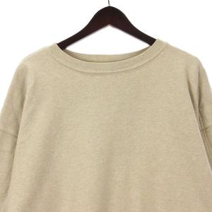 KAPITAL トレーナー スウェット プルオーバー 裏毛 コットン EK-720 ベージュ 3