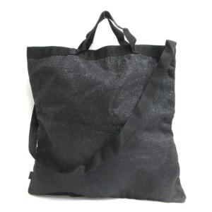 GOLDEN GOOSE ラメ ショルダー トートバッグ ブラック 230606E 鞄