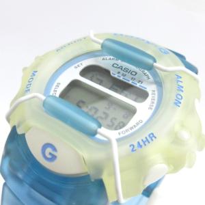 BABY-G CASIO 腕時計 デジタル スケルトン クォーツ BG-340F-2T ブルー