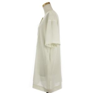 GIVENCHY Like ヴィンテージ チュニック ワンピース ひざ丈 半袖 9 ホワイト