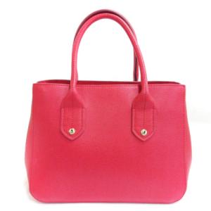 FURLA メディテラニア ハンドバッグ ショルダー 2WAY レッド 鞄