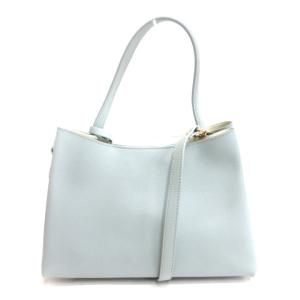 23区 RAFFINATA × GIANNI NOTARO 2WAY ハンドバッグ ショルダー ブルー 230615E 鞄