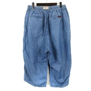 GRAMiCCi コットンリネン バルーン パンツ インディゴ 230522E