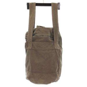 duffle トートバッグ ショルダー 筒型 キャンバス カーキ