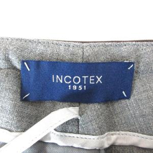INCOTEX パンツ クロップド 46 グレー ECR15