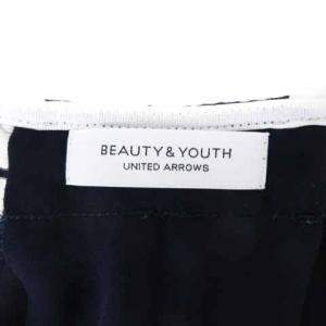 BEAUTY&YOUTH UNITED ARROWS ボーダー カットソー 切替 ホワイト ネイビー 230623E