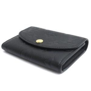 LOUIS VUITTON M81455 モノグラム アンプラント ポルトモネ ロザリ コインケース ノワール