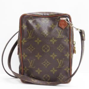 LOUIS VUITTON モノグラム ミニアマゾン 旧型 ショルダーバッグ M45238 フランス製 853 ブラウン