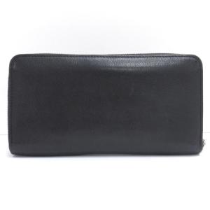 LOUIS VUITTON 20年製 ジッピー ロックミー 長財布 ラウンドファスナー レザー M62622 ブラック