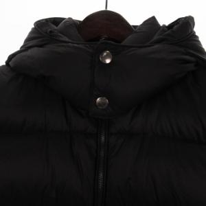 TATRAS 22AW POSEIDONE ダウンベスト フード 4 ブラック MTAT22A4842-D