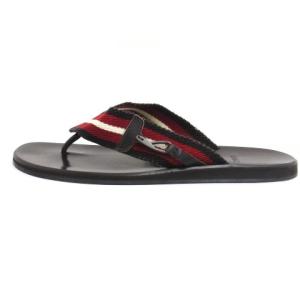 BALLY トング サンダル レザー ブラウン 28cm