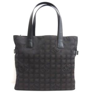 CHANEL ニュートラベルライン GM トートバッグ セミショルダー イタリア製 10番台 ブラウン