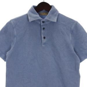 Cruciani ポロシャツ 半袖 鹿の子 コットン イタリア製 44