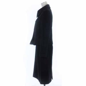 M'S GRACY スーツ セットアップ ジャケット ブルゾン スカート ひざ丈 ブラック 38