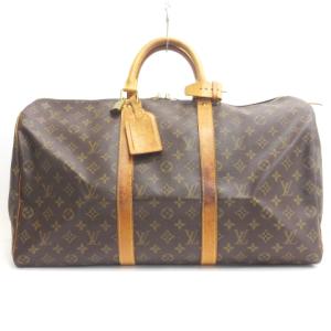 M41426 キーポル 50 モノグラム ボストンバッグ ブラウン