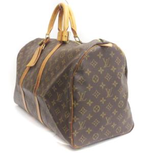 LOUIS VUITTON M41426 キーポル 50 モノグラム ボストンバッグ ブラウン