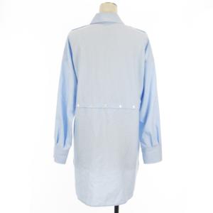 Diagram 23SS マルチWAY シャツ ブラウス 長袖 ライトブルー 36