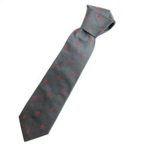 PAUL SMITH ネクタイ レギュラー てんとう虫柄 シルク グレー 230810E