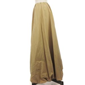 KENZO ボリューム スカート ロング コットン フランス製 38 ベージュ GKP