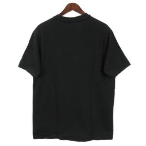 LACOSTE ヘビーウェイト ブランドネームロゴ Tシャツ 半袖 3 ブラック 230821E