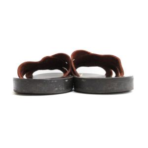 REGAL CLUB サンダル レザー ブラウン M 230818E