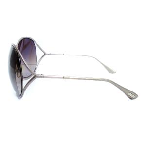 TOM FORD Liliana リリアナ サングラス メタルフレーム イタリア製 TF131 ブラウン 6610 115 GY13