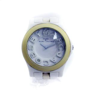 MARC by MARC JACOBS 腕時計 クォーツ アナログ MBM4523C ホワイト GY13