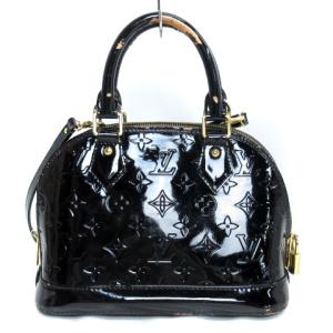 M90063 ヴェルニ アルマBB ノワールマニエティック ショルダーバッグ ブラック