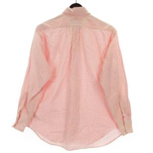 RALPH LAUREN ボタンダウン シャツ 長袖 ストライプ 9 ピンク 230914E