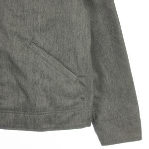 Schott ワーク ジャケット ジップアップ グレー M