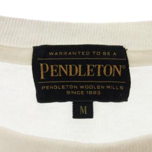 PENDLETON Tシャツ カットソー 半袖 プリント ホワイト M 230915E