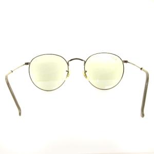 Ray-Ban ラウンドメタル サングラス カラーレンズ イタリア製 RB3447 ブラック 5021