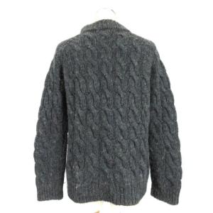 Shinzone ケーブルニット セーター 長袖 F チャコールグレー 231013E