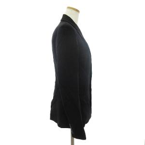 RALPH LAUREN テーラードジャケット シングル センターベント 総裏 2B ウール 黒 ブラック 11 L