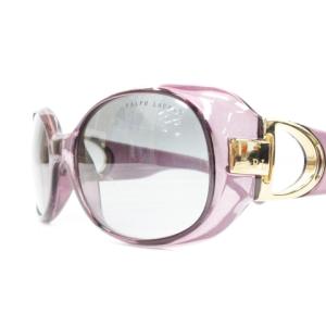 RALPH LAUREN サングラス セルフレーム オーバル イタリア製 RL8047 パープル 5718