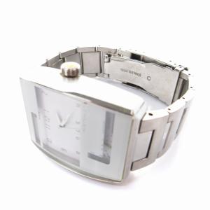 CITIZEN INDEPENDENT G300 腕時計 ウォッチ クオーツ アナログ スクエア 白文字盤 シルバーカラー G300-002783-03