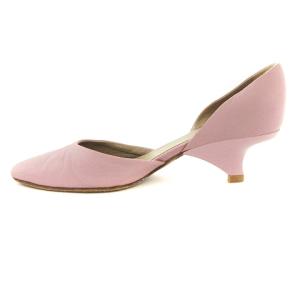 FURLA パンプス シューズ ポインテッドトゥ ローヒール ピンク 37 24cm