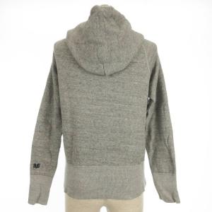 AMERICANA ロゴ パーカー スウェット プルオーバー プリント グレー S 231013E