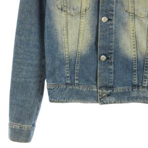 Y-3 ヨウジヤマモト デニム ジャケット タイト USED加工 インディゴ S