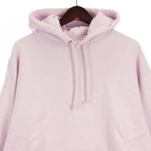 unfil パーカー スウェット プルオーバー 裏毛 ピンク 4