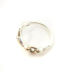 HERMES ホースビット リング SV925 51号 シルバーカラー