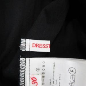 DRESSTERIOR ブラウス 長袖 プルオーバー 36 ブラック 231124E RF