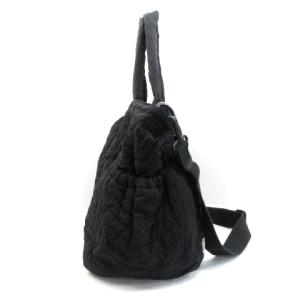 BORDERS at BALCONY 2WAY ショルダーバッグ ハンド ブラック 231207E 鞄 RF