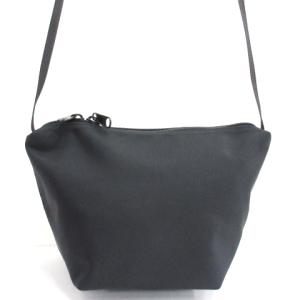 Hervé Chapelier 23AW 2885N ナイロン 舟型 ショルダーバッグ フランス製 S ブラック