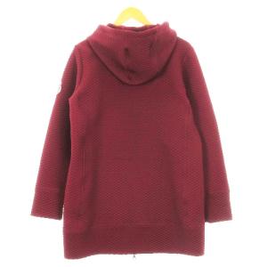 HUNTING WORLD ジップアップパーカー ジャケット  キルティング調 レッド系 M