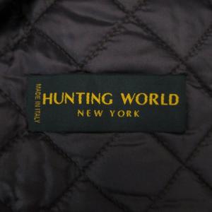 HUNTING WORLD キルティング ジャケット 22JK54 44 カーキ 231207E
