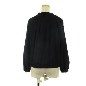 Leilian ブラウス カットソー 長袖 ブラック 9 SM0