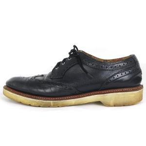 Dr.Martens ウィングチップ シューズ レザー 紺 ネイビー系 UK8 27.0cm位 GY01